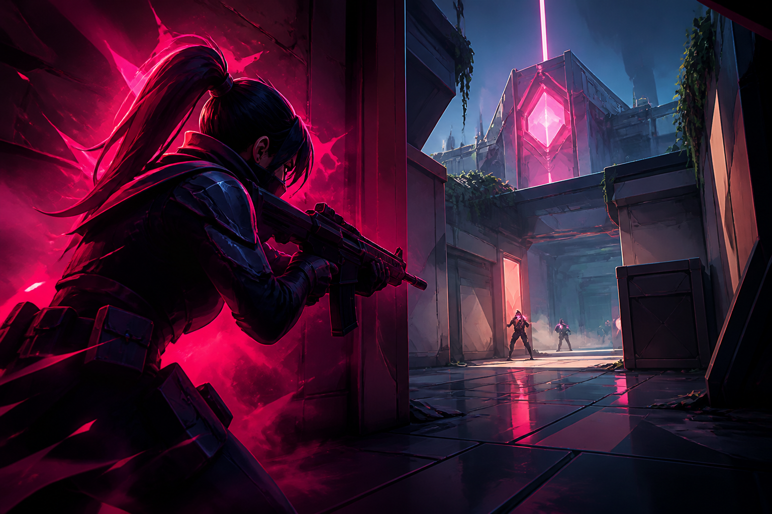 FPS tático 5v5 — Precisão e equipa